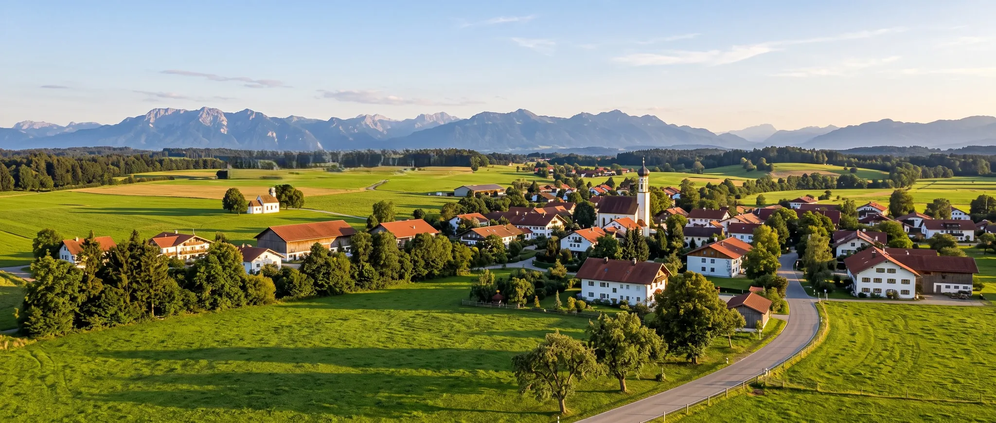 Wohngebäude in der Region um Raisting